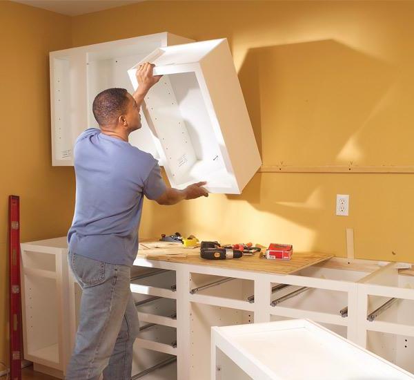 آموزش نصب کابینت