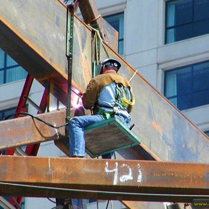 جوشکاری اسکلت فلزی