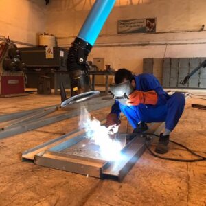 تخلیه دود جوشکاری