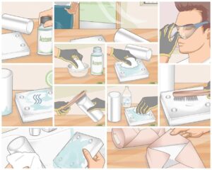 مراحل پاکسازی قطعه آلومینیوم