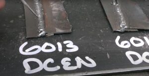 الکترود 6013 با قطبیت معکوس