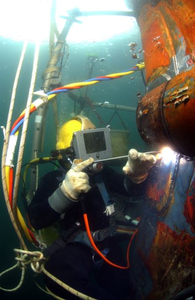 شوک الکتریکی در جوشکاری زیر آب