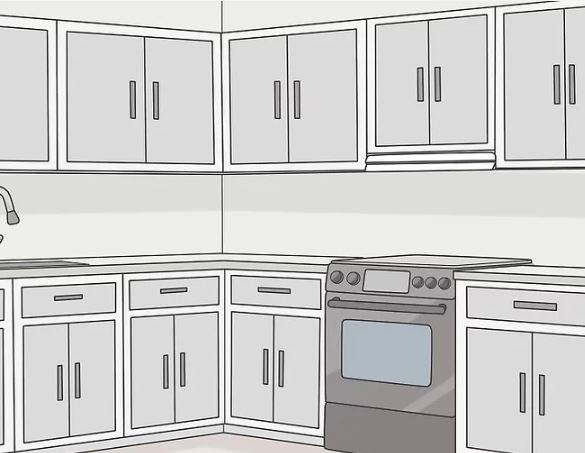 رنگ کابینت آشپزخانه رو هماهنگ با محیط انتخاب کن