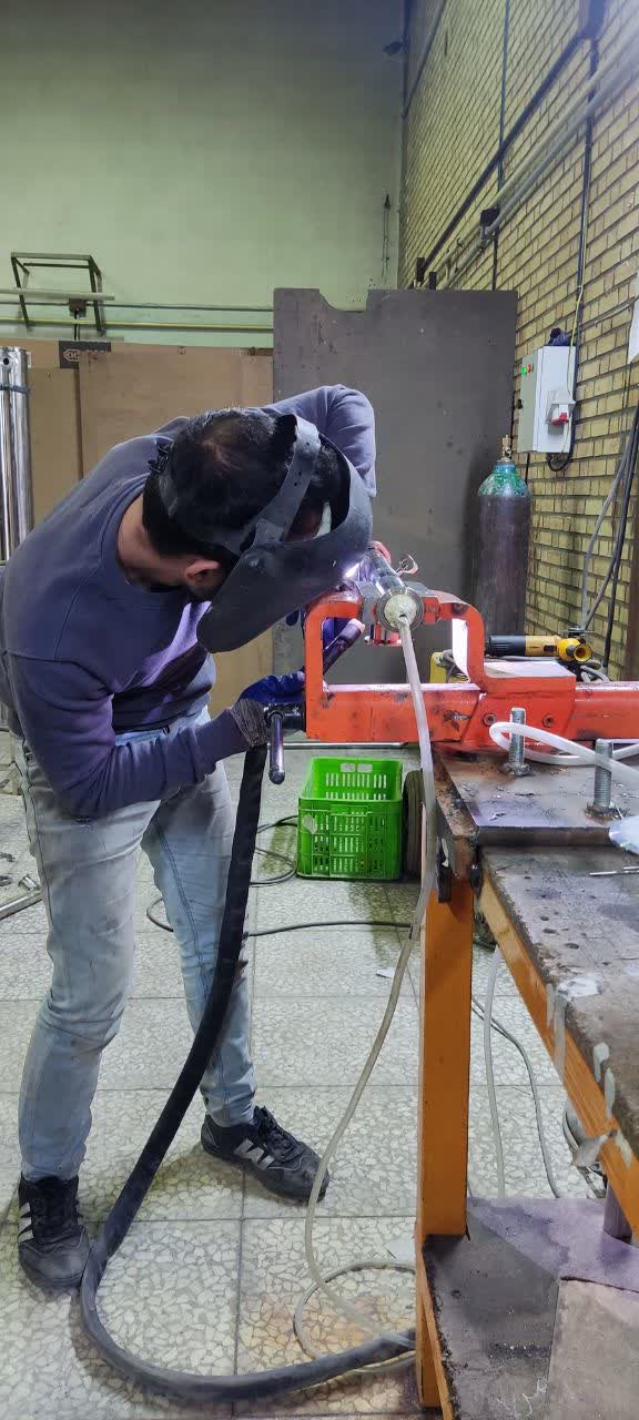 آموزش جوشکاری صنایع لبنی