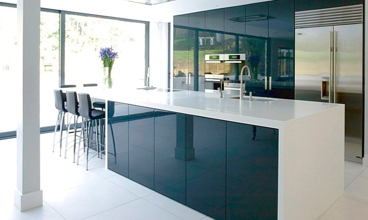 کابینت های گلاس مات یا براق کدام یک بهتر است؟